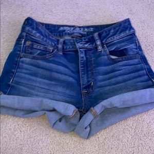 American eagle jean shorts